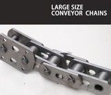 comprar 125mm 100mm Chain Link de elevador de balde Chains de transporte de grande porte Anti-corrosião online manufacture