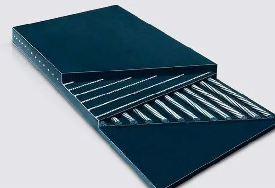 comprar ST800 Resistente ao calor de alto desempenho Cinturão transportador de corda de arame- resistente ao rasgo online manufacture
