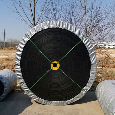 comprar As correias transportadoras do poliéster do preto EP200 vestem - 600mm resistentes online manufacture