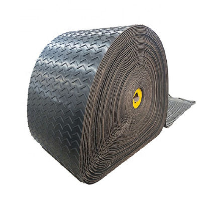 comprar Largura de borracha da correia transportadora 500mm do teste padrão de desenhos em espinha do ODM do OEM online manufacture