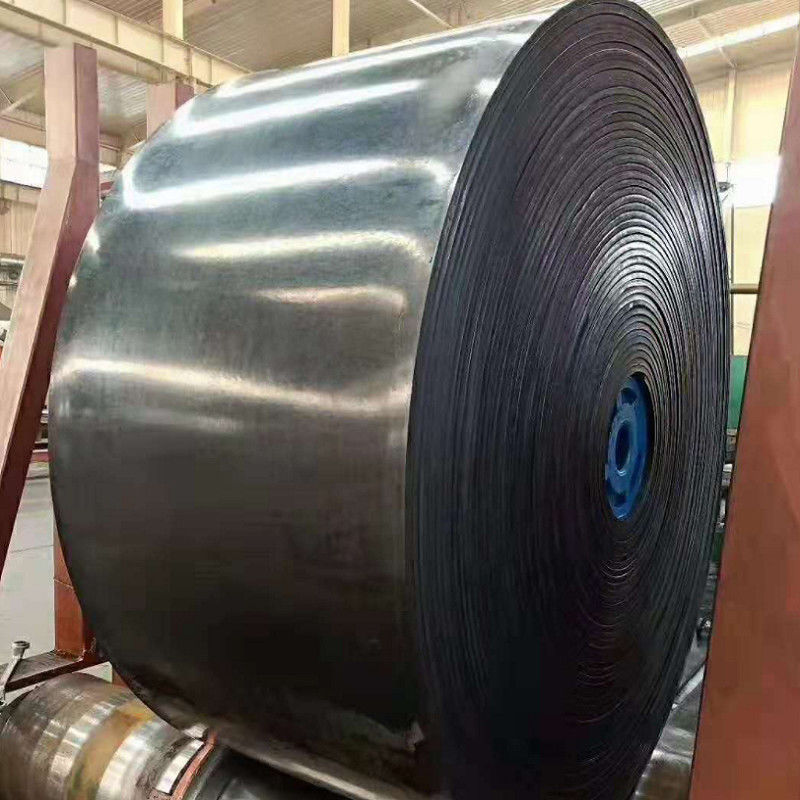 Cement Black Steel Cord Conveyor Belts 700mm Width