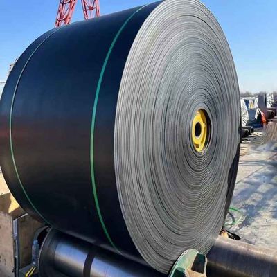 Cintura transportadora de cabo de aço ST630 à prova de lágrimas com largura de 800 mm para transporte de materiais pesados