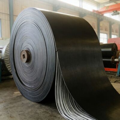 1-6 mm Espessura ST630 Cintos transportadores de cordão de aço resistentes a ácidos alcalinos e óleo para aplicações industriais