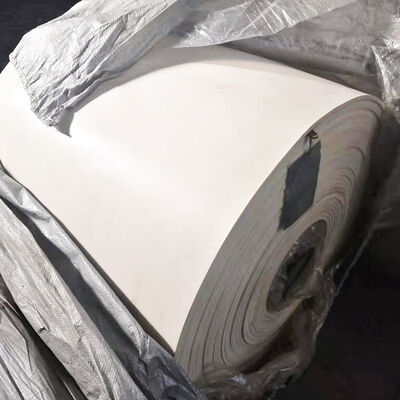 Correias Transportadoras de Borracha NN200 Branca 5 Lonas 15Mpa Correias de Cabo de Aço EP200