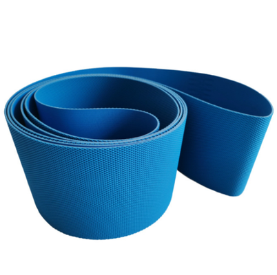 Cintas de borracha de faixa transportadora azul com material de núcleo NN150 e largura 100 mm-2200 mm
