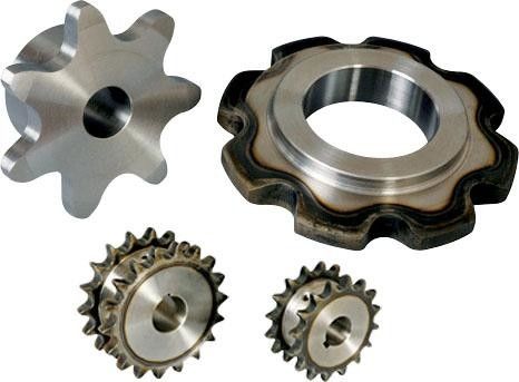 Roda dentada mais inativa coberta de bronze feita sob encomenda da corrente do rolo