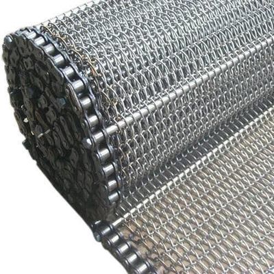 304 fio de aço inoxidável Mesh Conveyor Belt Fire Resistant