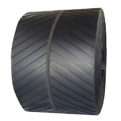 Altura de borracha das correias transportadoras 15mm do teste padrão preto do EP NN PC